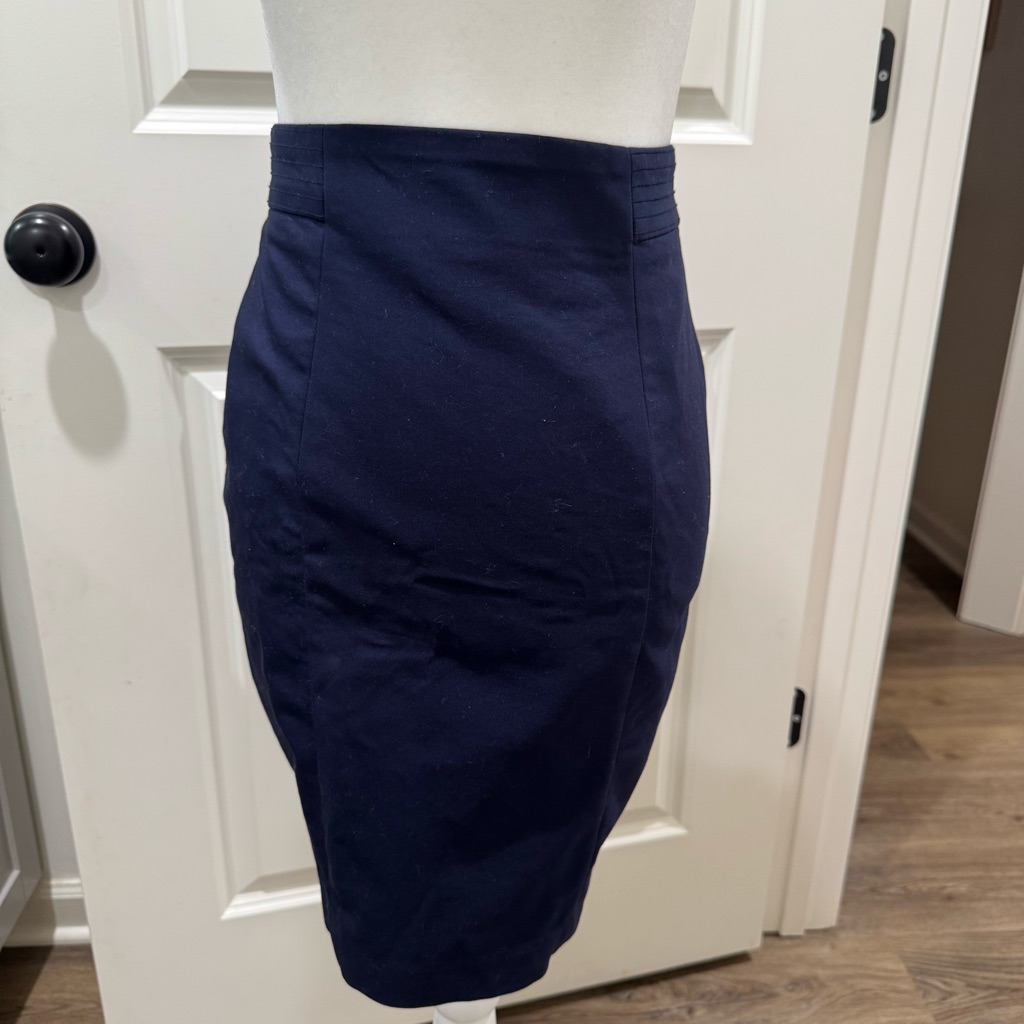 Navy Blue H&M Skirt